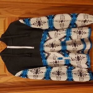 Aztec Hoodie Sweatshirt